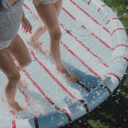 Classic Striped Splash Pad – 64" Summer Water Fun for Kids